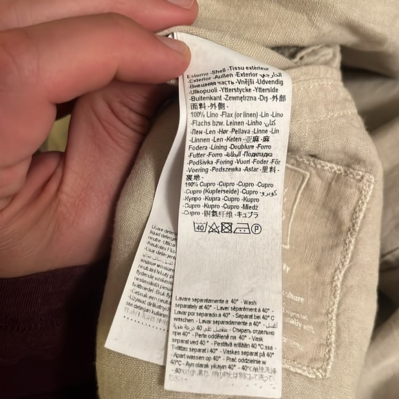 COPY - Men’s Lino 120% linen jacket - Picture 16 of 16